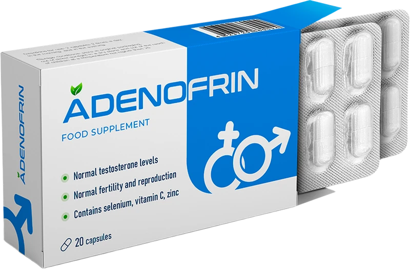 Adenofrin capsules for prostate and male urological wellness