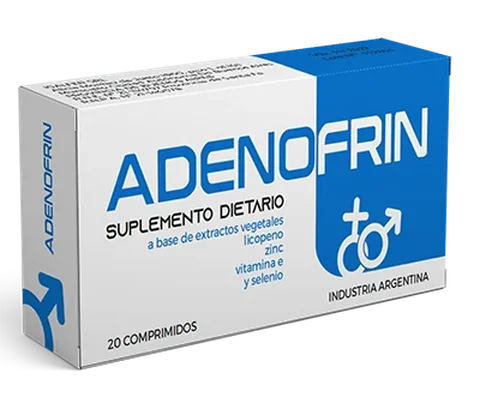Adenofrin — cápsulas urológicas no disponibles en Farmacity