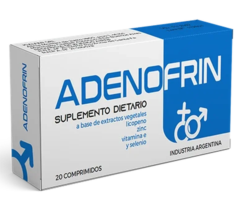 Adenofrin comprimidos para la próstata y la salud urológica masculina