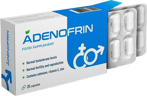 Adenofrin — cápsulas urológicas no disponibles en Amazon