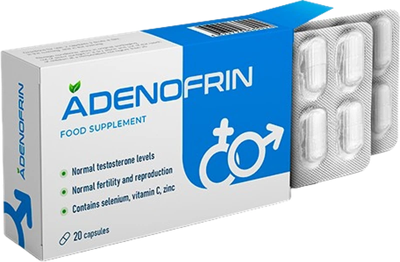 Adenofrin — Натурални Капсули за Простатата и Мъжката Жизненост